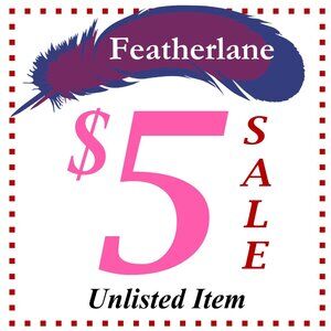 Unlisted Item for $5 SALE Live Show